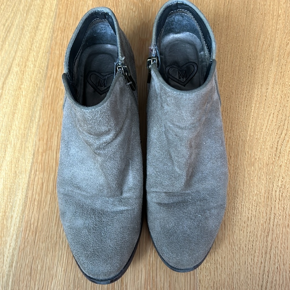 Suede Booties